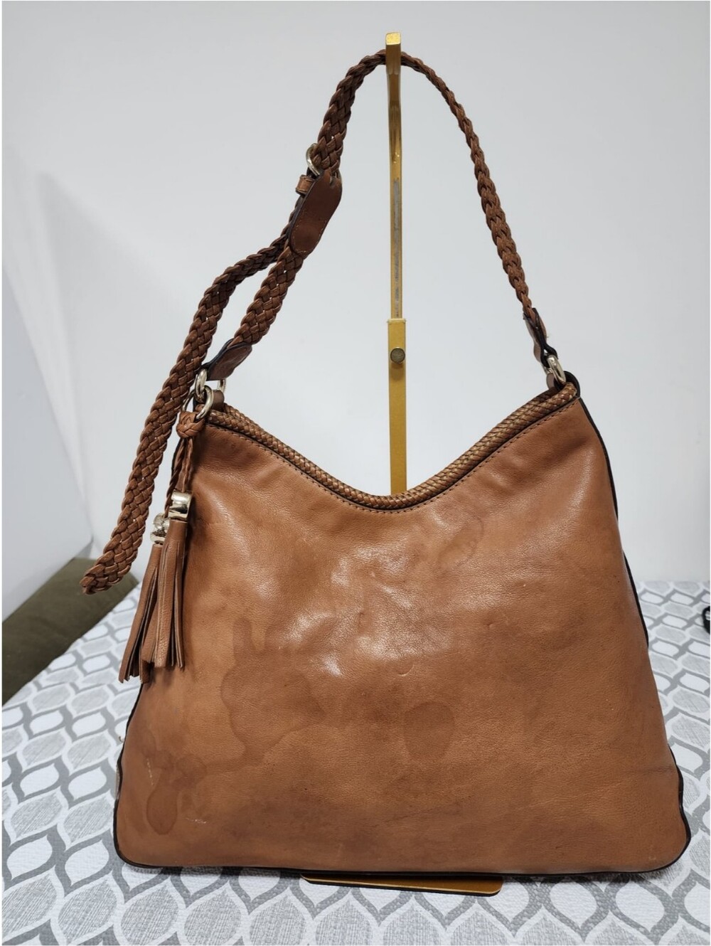 Gucci Medium Marrakech Hobo Bag Brown